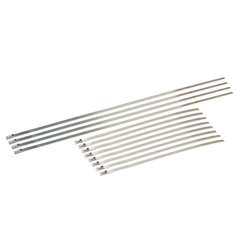 DEI — SS Locking Ties Combo 8in 14in
Locking Ties™ Combo Pack