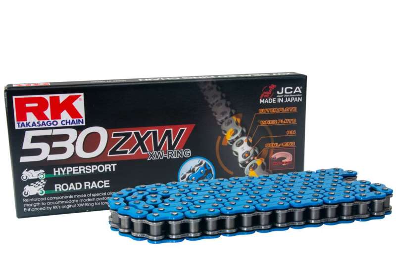 RK Chain — RK Chain RR530ZXW-100L XW-Ring - Blue