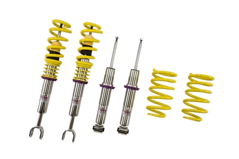 KW — Height adjustable stainless steel coilover system with pre-configured damping
KW COILOVER KIT V1 - 10210026