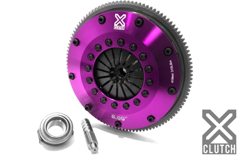XCLUTCH — Clutch Kit Inc Flywheel; 8" Solid Ceramic Clutch Disc