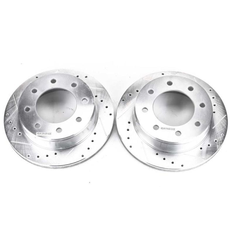 PowerStop — PowerStop Evolution Performance Drilled, Slotted & Plated Brake Rotor Pair