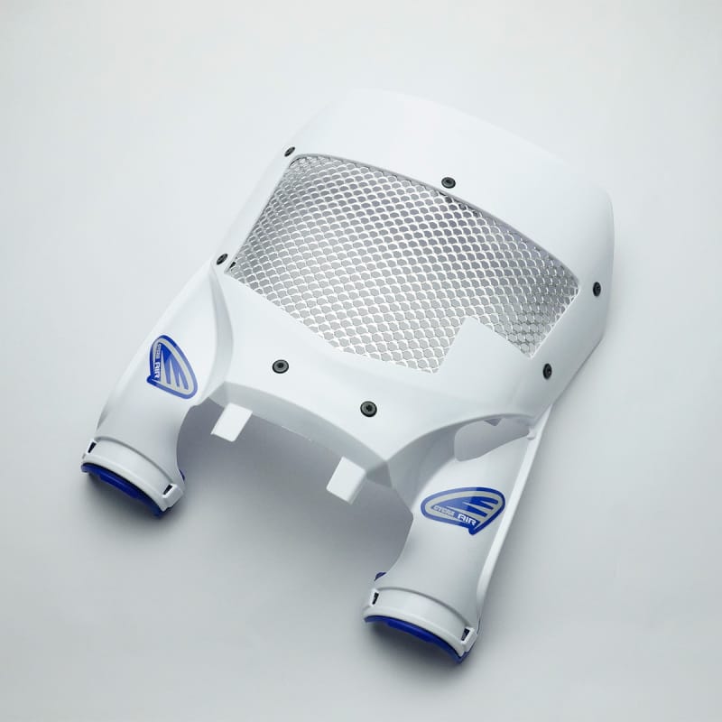 Cycra — Cycra 24-25 Yamaha YZ250F/FX/ 23-25 YZ450F/FX Vented Stadium Plate - White