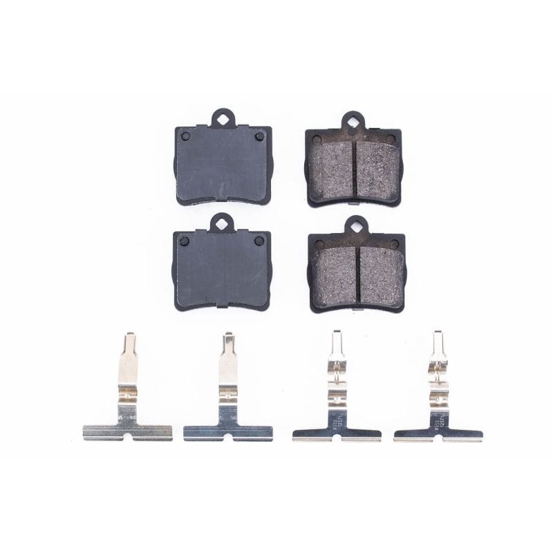 PowerStop — PowerStop - Z17 Low-Dust Ceramic Brake Pads with Hardware