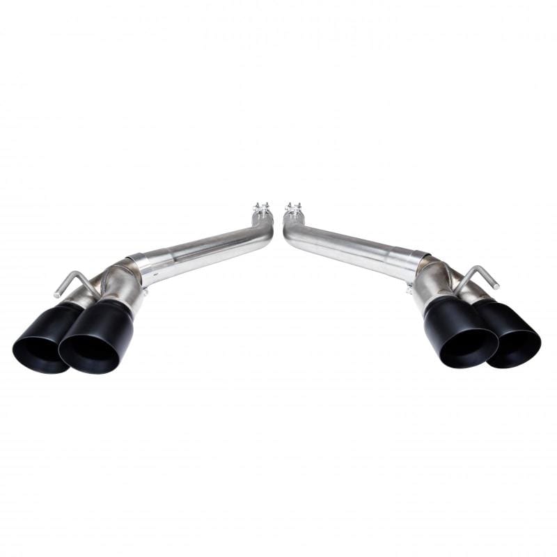 Kooks Headers — 3in. SS Muffler Delete Axle-Back w/Quad Black Tips. 2016-2024 Camaro SS/ZL1.
3" SS Muffler Delete Axle-Back w/Quad Black Tips. 2016-2024 Camaro SS/ZL1.