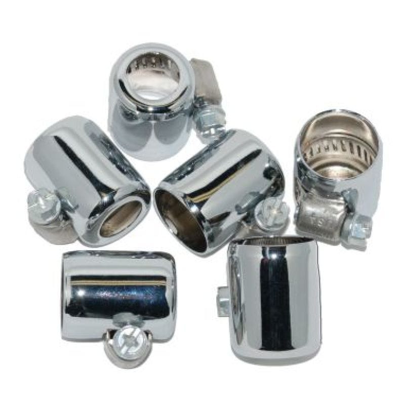NAMZ — NAMZ Fuel Line Hose Clamps 1/4-5/16in. ID Chrome (6 Pack)
