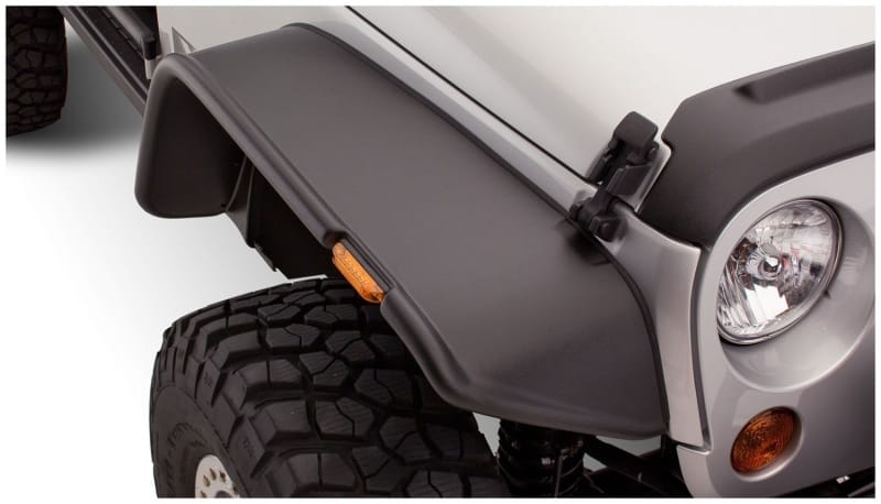 Bushwacker — Fender Flares Flat Style 2Pc Front
Flat Style Fender Flares