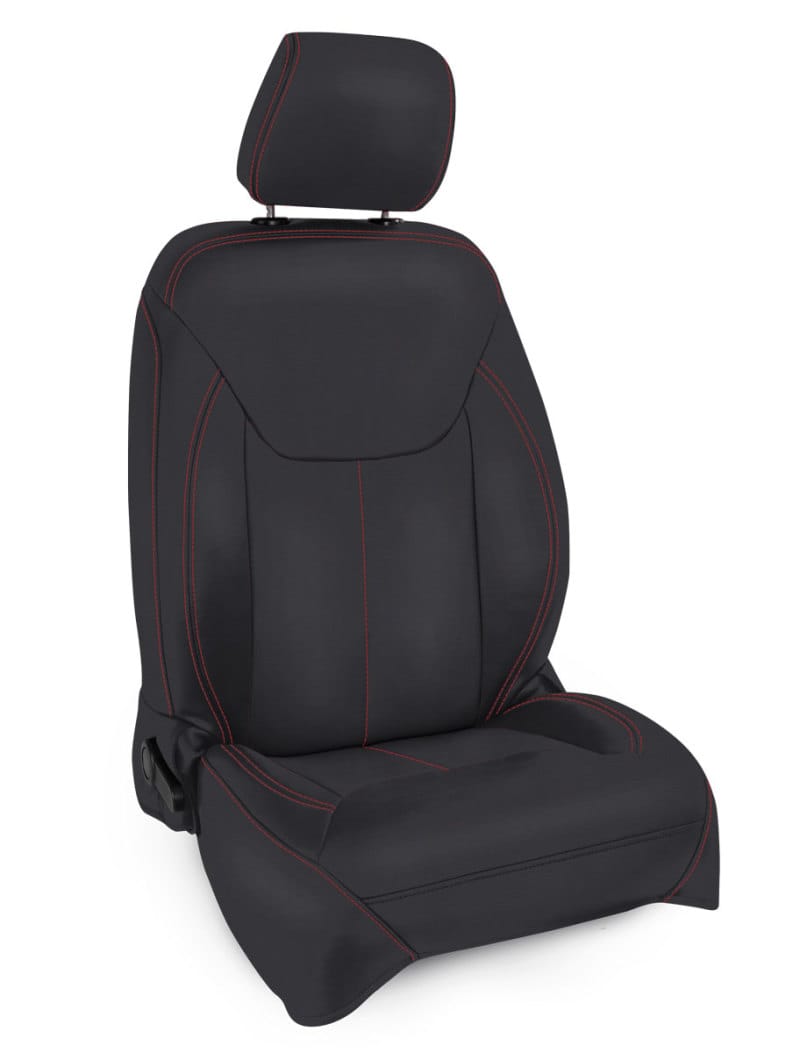 PRP Seats — PRP 13-18 Jeep Wrangler JK Front Seat Covers/2 door or 4 door (Pair) - Black with Red Stitching
Seat Covers