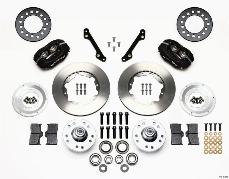 Wilwood — KIT,FRONT,CAMARO,79-81,FDLI,11.00 BLACK POWDER COAT