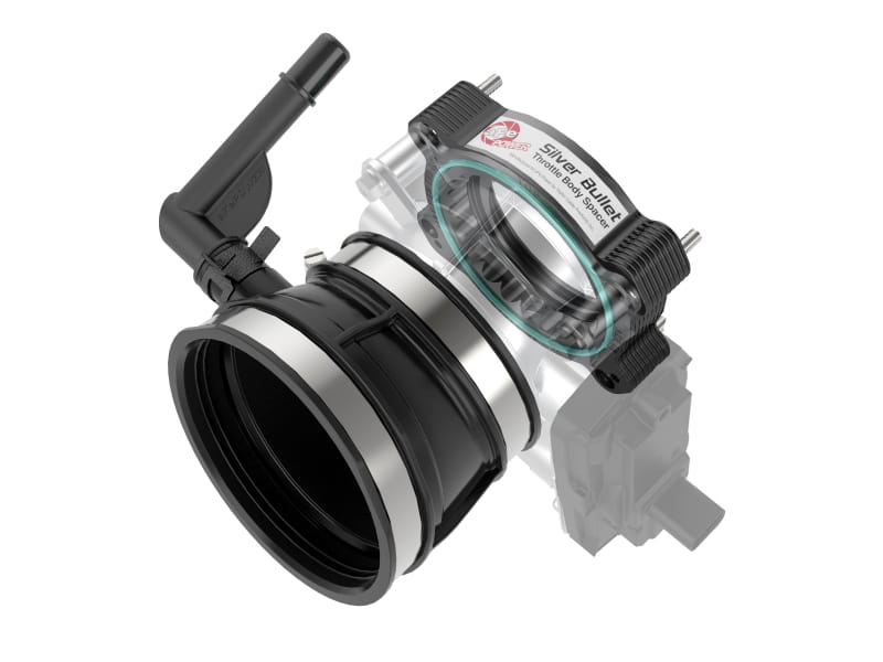 aFe — Silver Bullet Throttle Body Spacer Kit Black