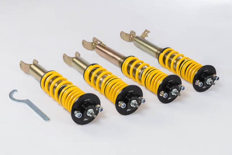 ST Suspensions — Height Adjustable Coilovers with Aluminum Top Mounts and Adjustable Damping