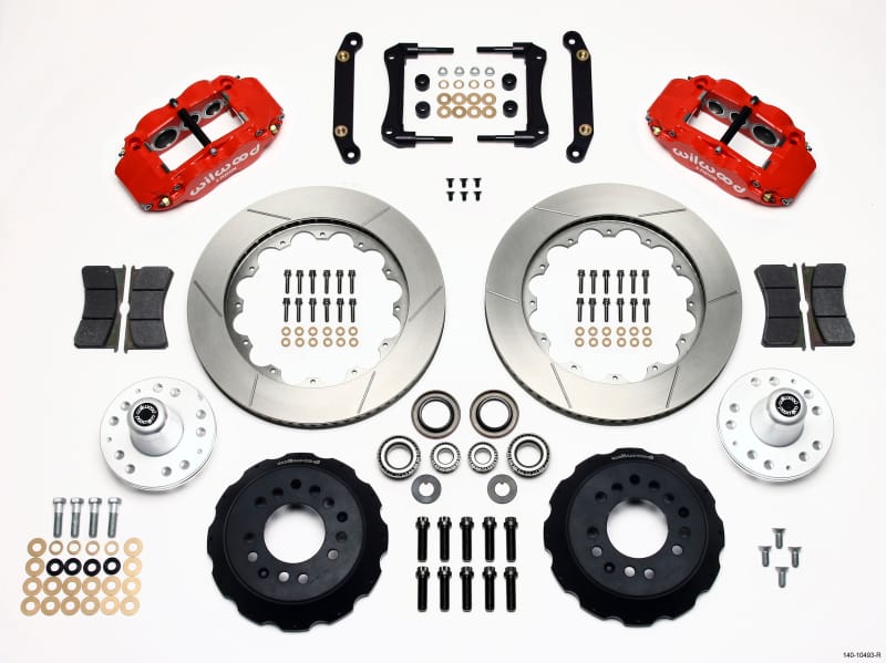 Wilwood — KIT,FRONT,CAMARO,79-81,FNSL6R,BIG BRAKE 14.00 ROTOR,RED