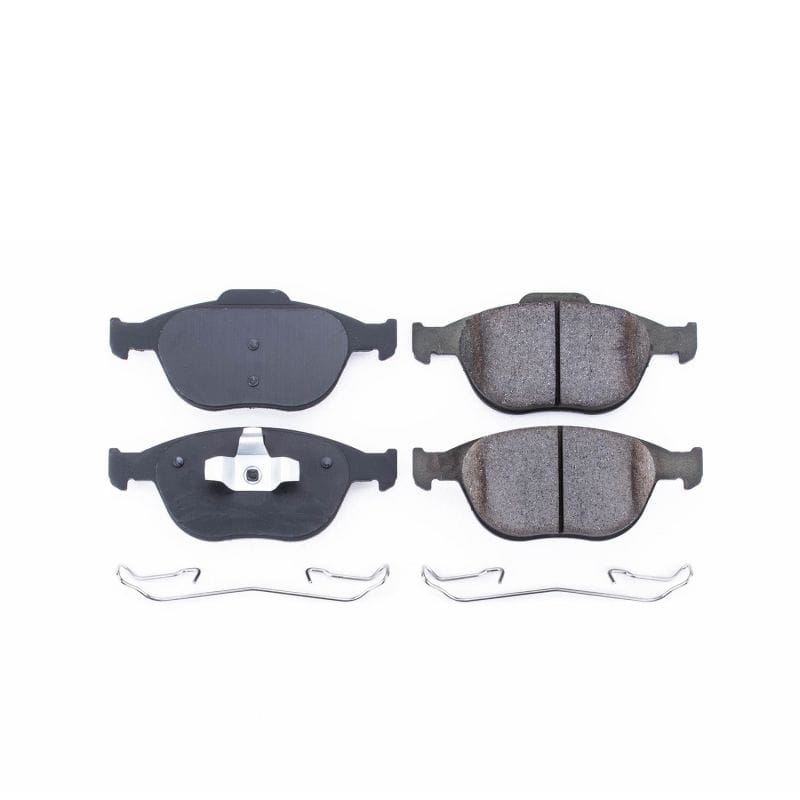 PowerStop — PowerStop - Z17 Low-Dust Ceramic Brake Pads with Hardware