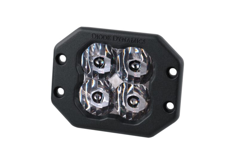 Diode Dynamics — Pod light featuring advanced TIR optics for high efficiency and focus.