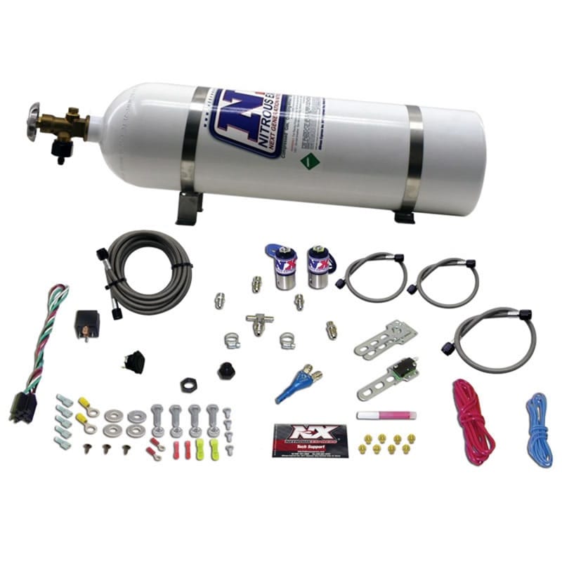 Nitrous Express — Sub C Nitrous System (25,35,50HP) 15lb bottle
Nitrous Oxide Injection System Kit
