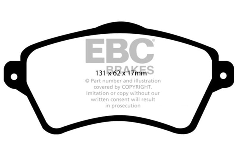 EBC — 6000 Series Greenstuff Truck/SUV Brakes Disc Pads