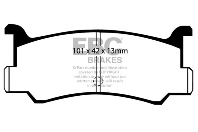EBC — Ultimax OEM Replacement Brake Pads