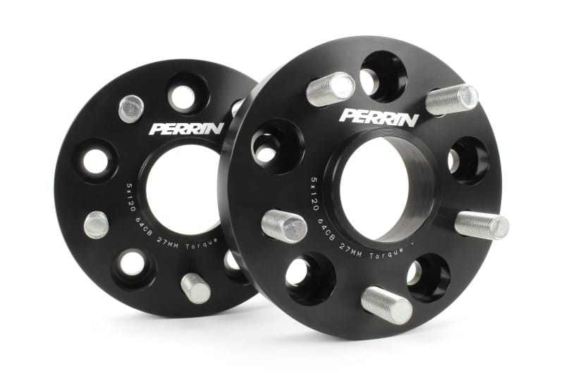 Perrin Performance — Perrin 17-18 Honda Civic Type R 64.1mm Hub 5x114.3 27mm Wheel Spacers (One Pair)