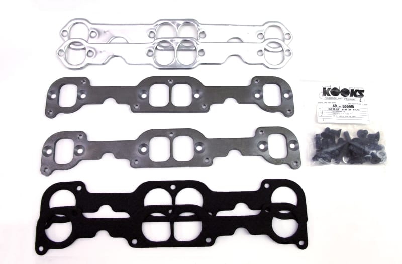 Kooks Headers — 23 Degree SBC Adapter Kit Stock Inline 6-Bolt to Stahl 7-Bolt
