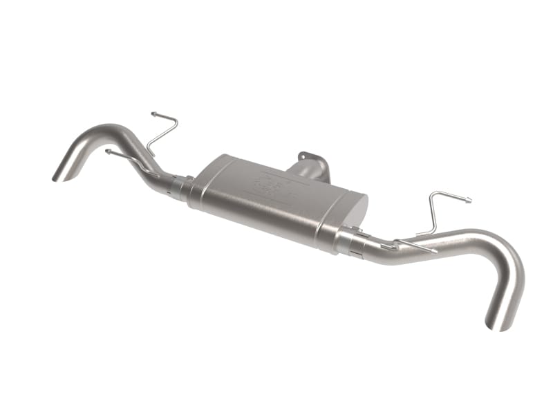 aFe — Takeda 2-1/2 IN 304 Stainless Steel Axle-Back Hi-Tuck Exhaust System