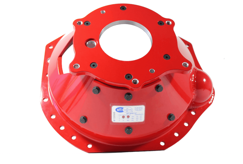 McLeod Racing — Bellhousing:Aluminum With Titanium Liner:GM:SFI 6.1:With Block Plate.
SFI 6.1L ALUMINUM BELLHOUSING GM TITANIUM SLEEVE