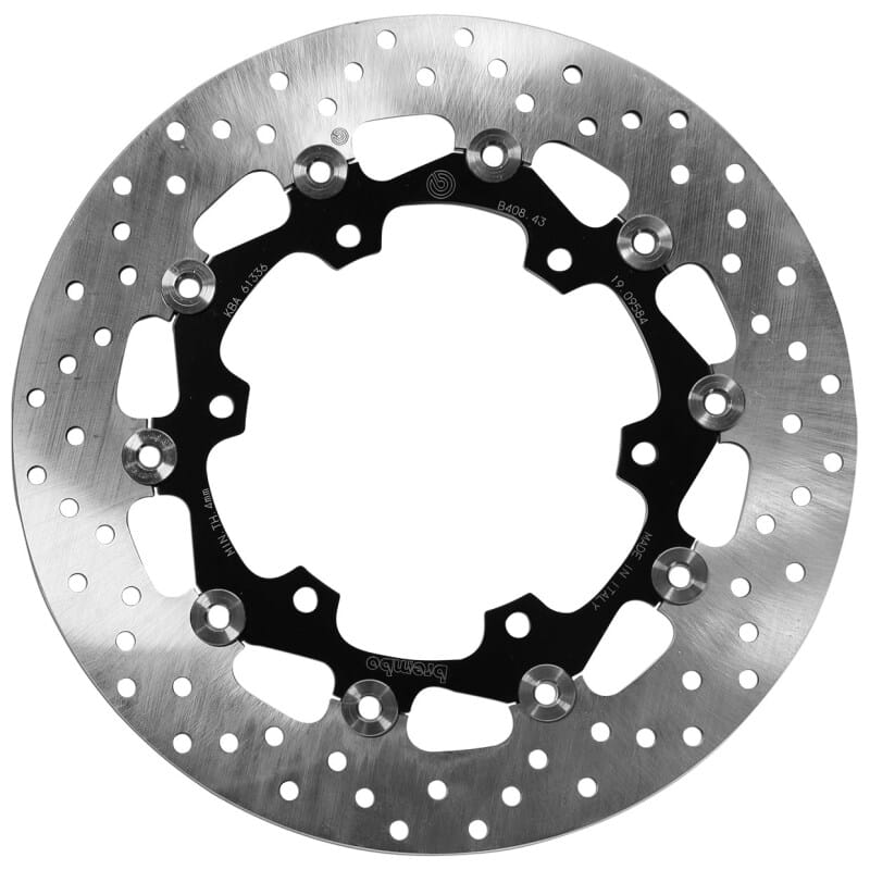 Brembo OE Powersports — Brembo OE 08-13 Yamaha XTZ Tenere 660cc 298x4.5mm Brake Disc - Front Floating