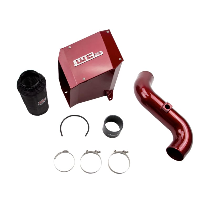 Wehrli — Intake Kit, 4in., for 2006-2007 Duramax LBZ, WCFab Red