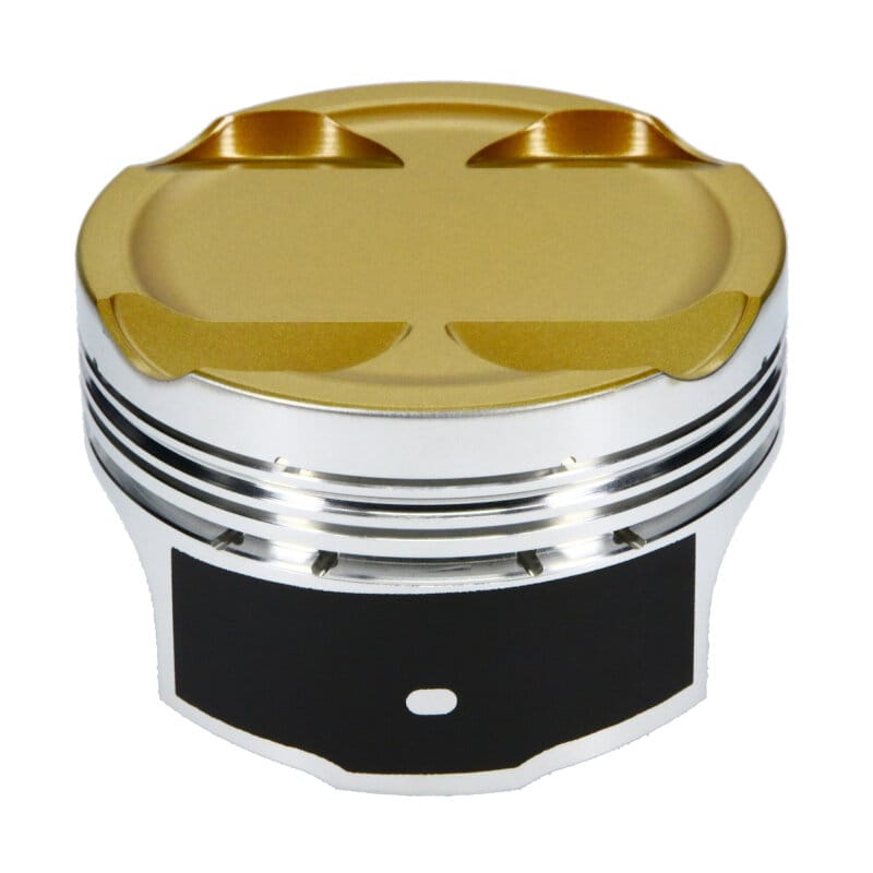 JE Pistons — Piston Set, 2618, Inv Dome/Dish, 3.346 Bore, 1.367 CD, 0.866 Pin, Set of 4.