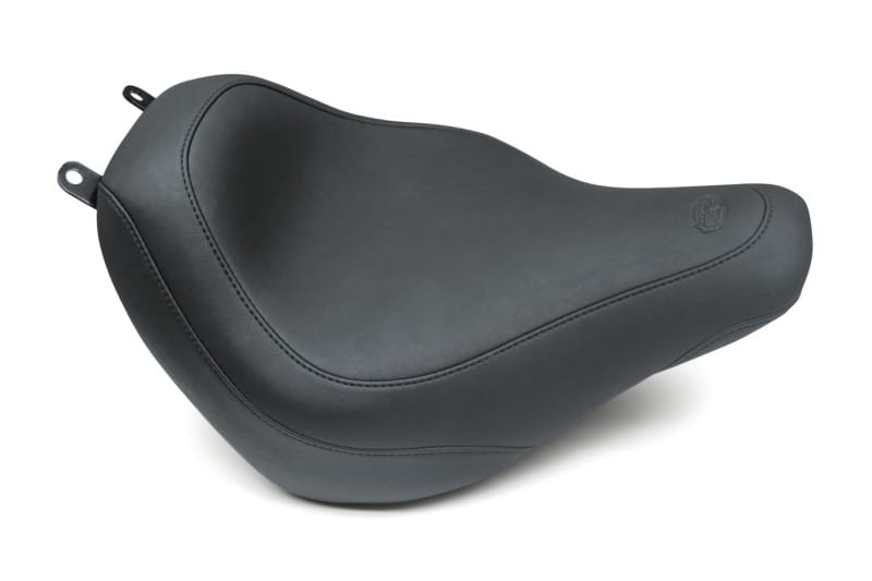 Mustang Motorcycle — Mustang 18-21 Harley Heritage Classic & Deluxe Wide Tripper Solo Seat - Black