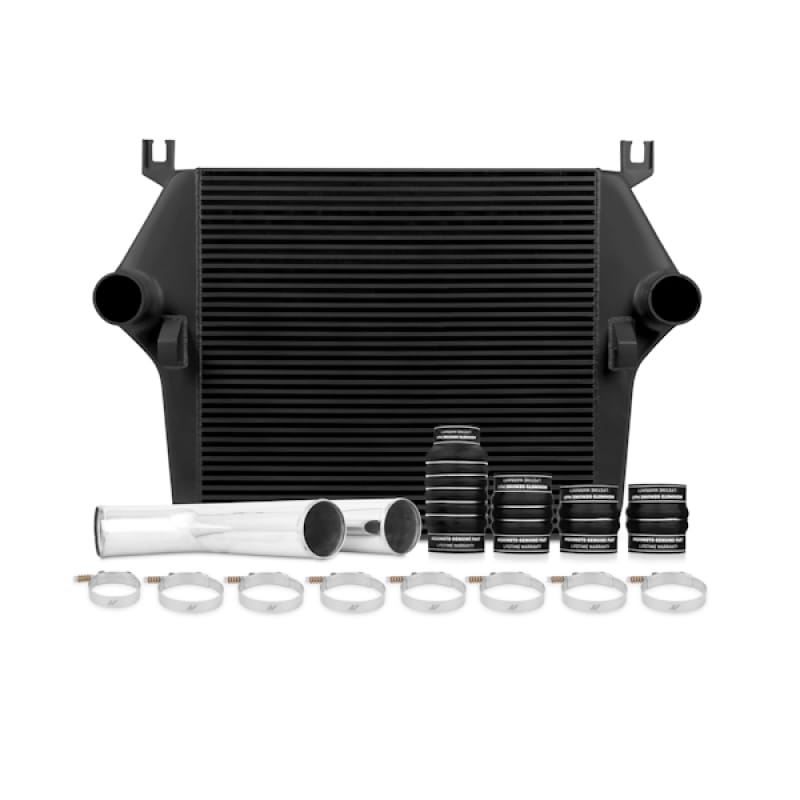 Mishimoto — Mishimoto 07.5-09 Dodge 6.7L Cummins Intercooler Kit w/ Pipes (Black)
