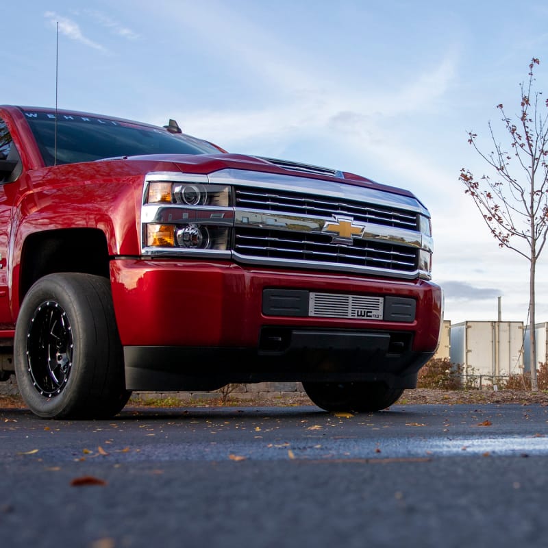 Wehrli — Bumper Grille, 15-19 Chevrolet Silverado HD / Duramax LML/L5P, Raw Stainless