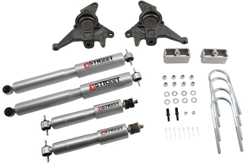 Belltech — Front And Rear Complete Kit W/ Street Performance Shocks
LOWERING KIT W/ STREET PERFORMANCE SHOCKS - 624SP