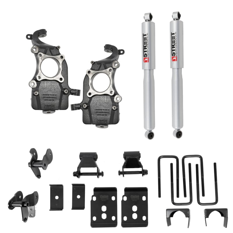 Belltech — Front And Rear Complete Kit W/ Street Performance Shocks
LOWERING KIT W/ STREET PERFORMANCE SHOCKS - 1052SP