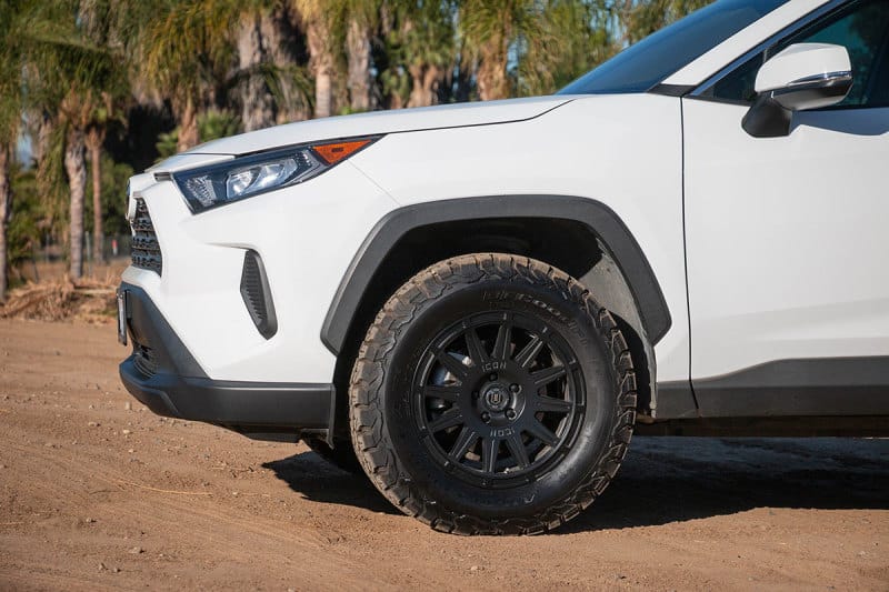 ICON — ICON ALLOYS RICOCHET SAT BLACK  - 17 X 8 / 5 X 4.5 / 38 MM / 6" BS
ICON ALLOYS RICOCHET SAT BLACK - 17 X 8 / 5 X 4.5 / 38 MM / 6" BS