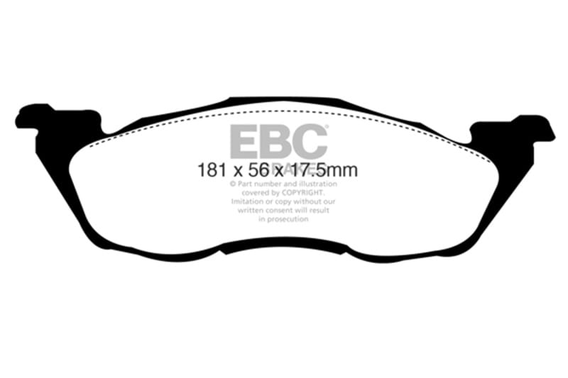 EBC — Ultimax OEM Replacement Brake Pads