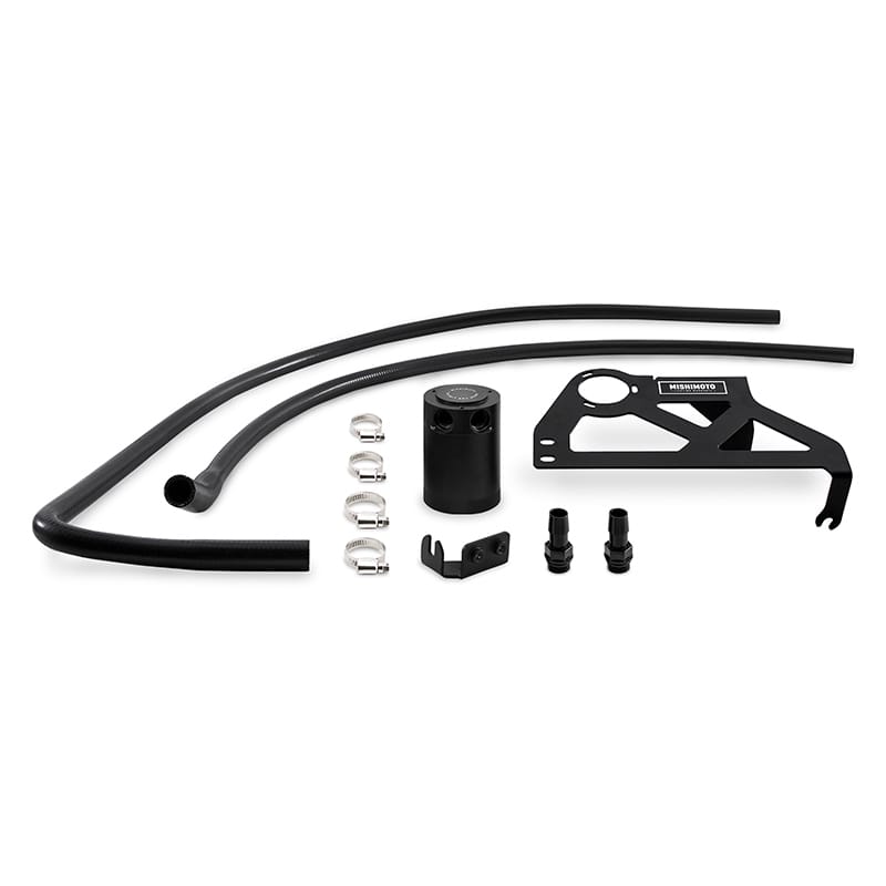 Mishimoto — Baffled Oil Catch Can, PCV Side, fits Jeep Wrangler JK 2012-2018