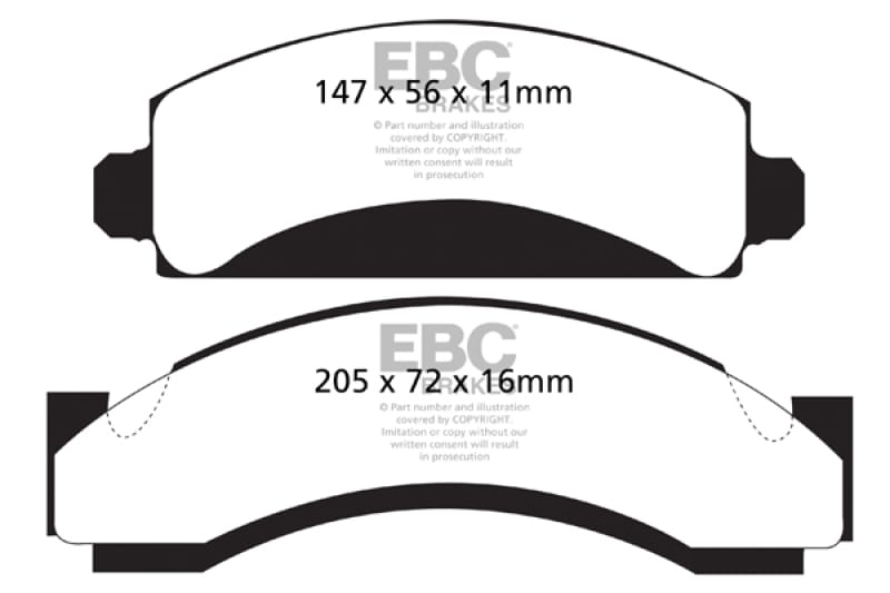 EBC — Yellowstuff Street And Track Brake Pads
