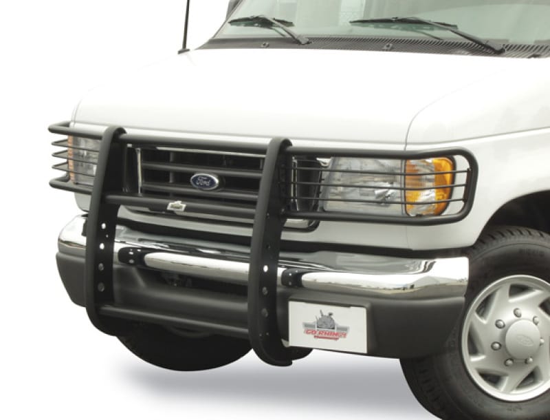 Go Rhino — 3000 Series StepGuard Grille Guard with Brush Guards