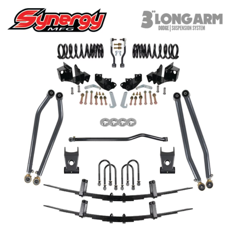 Synergy Mfg — Synergy 03-09 Ram 1500 Gas/2500/3500 Diesel 3in Long Arm System