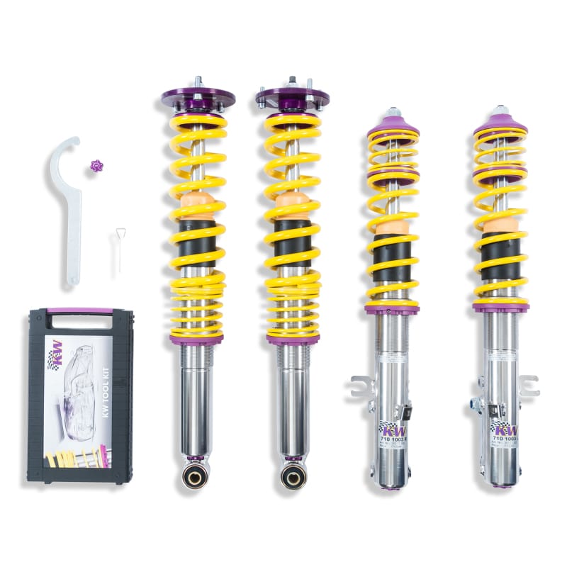 KW — Height Adjustable Coilovers with Independent Compression and Rebound Technology
KW COILOVER KIT V3 - 35271018