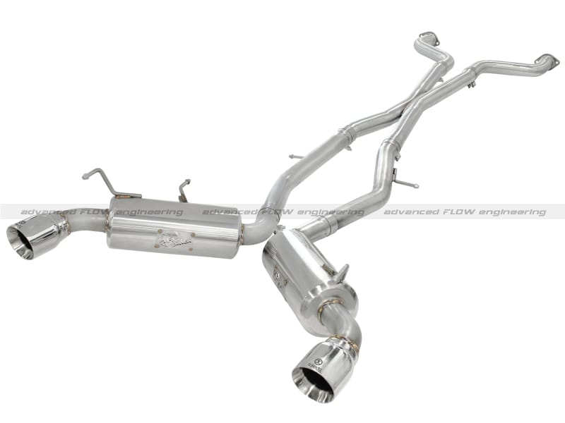 aFe — Takeda 2-1/2 IN 304 Stainless Steel Cat-Back Exhaust System
Takeda Exhaust System Cat-Back; Nissan 370Z 09-13 V6-3.7L