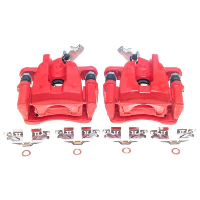 PowerStop — Red Powder Coated Calipers