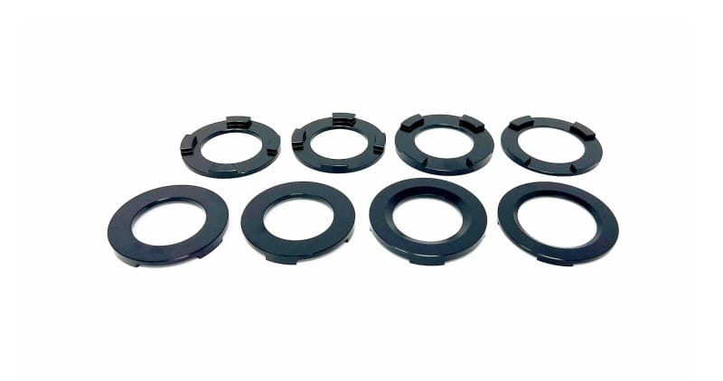 Torque Solution — Torque Solution 08-14 Subaru WRX STI Billet Aluminum Rear Subframe Lockdown - Black
