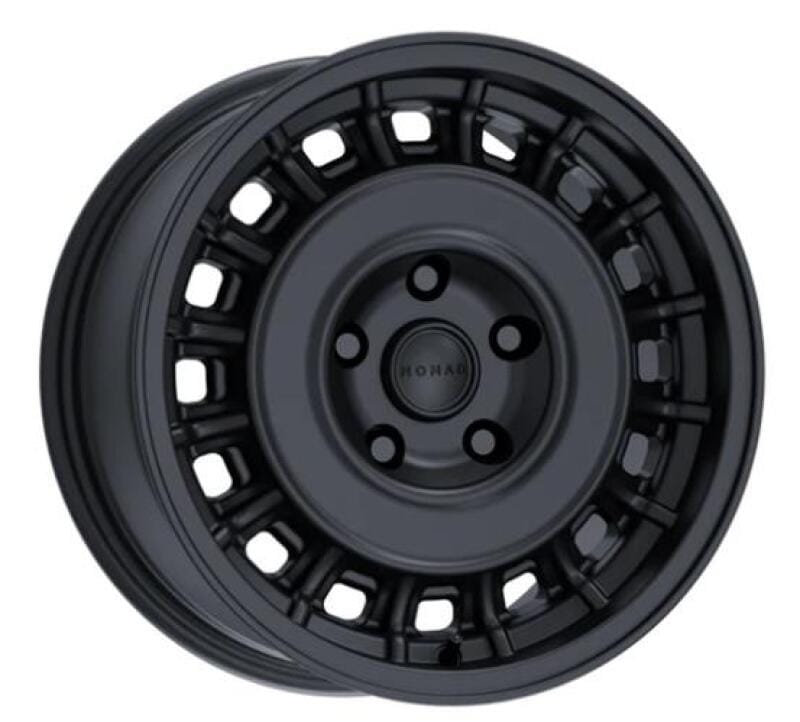 Nomad — Nomad N502SB Arvo 16x8in / 5X139.7 BP / -10mm Offset / 106.5mm Bore - Satin Black