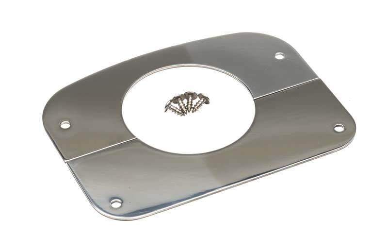 Kentrol — Kentrol 76-86 Jeep CJ Column Cover - Polished Silver