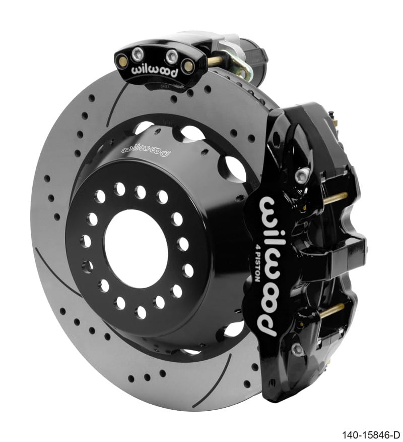 Wilwood — KIT,REAR,EPB,AERO4,BIG FORD,NEW STYLE 2.50 OFFSET,14.00 ROTOR,SRP