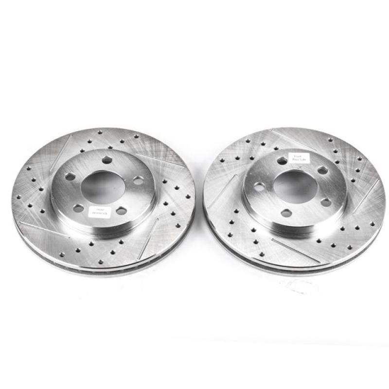 PowerStop — PowerStop Evolution Performance Drilled, Slotted & Plated Brake Rotor Pair