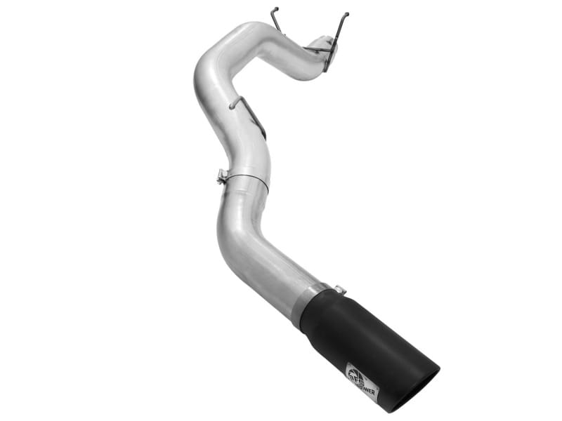 aFe — ATLAS 5 IN Aluminized Steel DPF-Back Exhaust System w/Black Tip