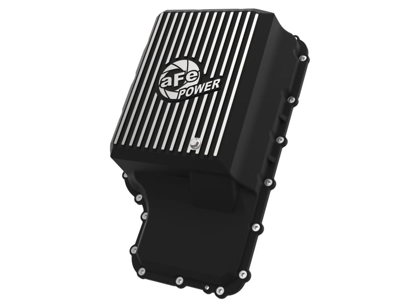 aFe — aFe POWER Pro Series Transmission Pan Black w/ Machined Fins