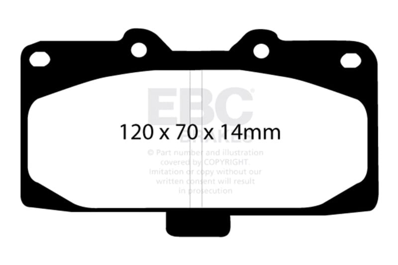 EBC — Ultimax OEM Replacement Brake Pads