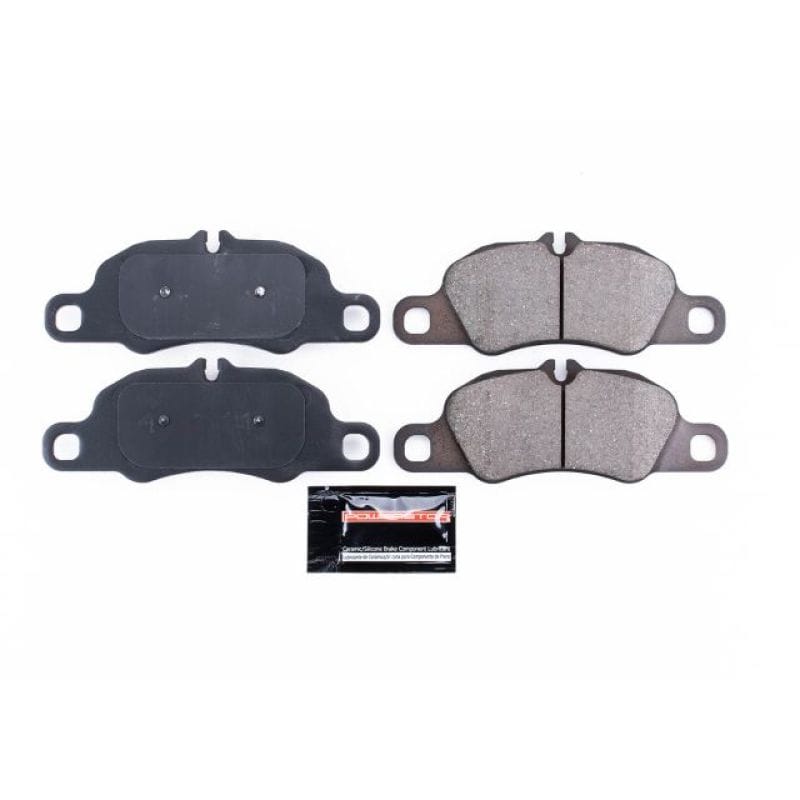 PowerStop — PowerStop - Z23 Daily Driver Carbon-Fiber Ceramic Brake Pads with Hardware Kit
